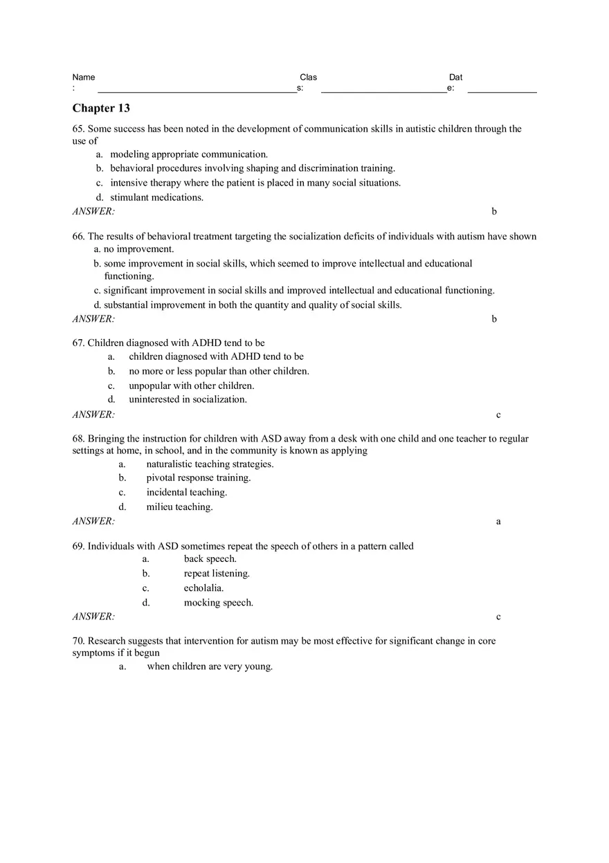Chapter 13 - Developmental Perspective on Psychological Disorders - Page 5