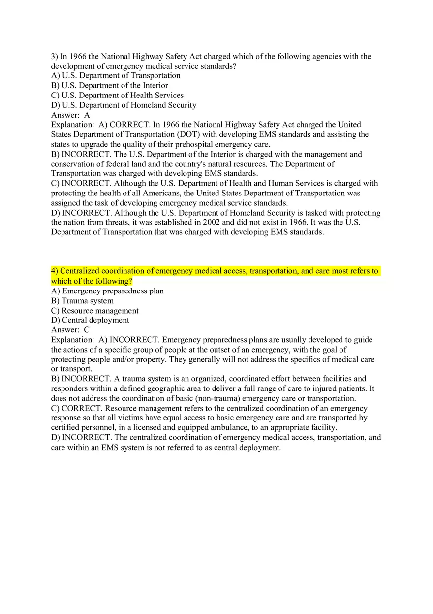 Introduction to Emergency Medical Care Part 1 - Page 2