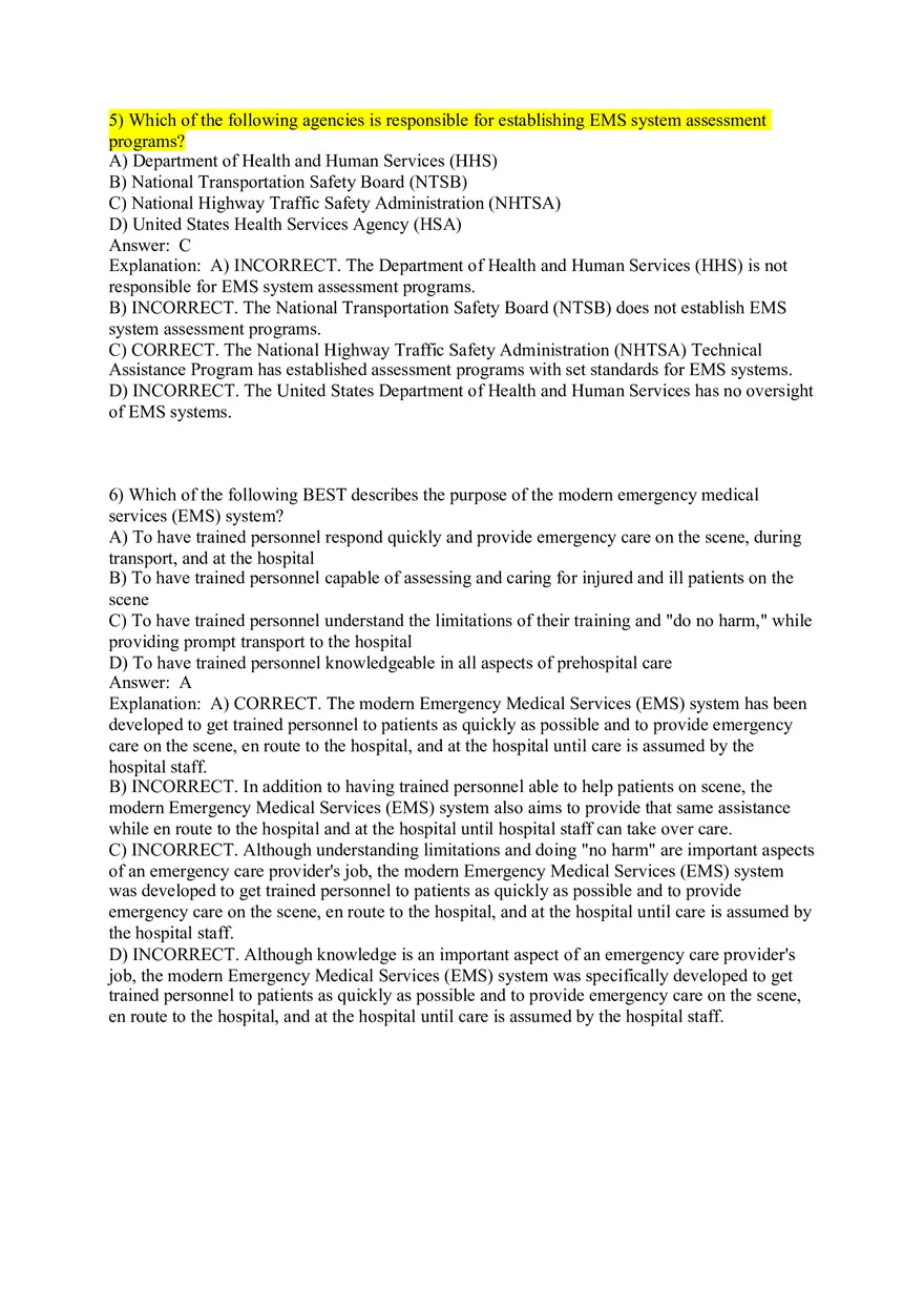 Introduction to Emergency Medical Care Part 1 - Page 3