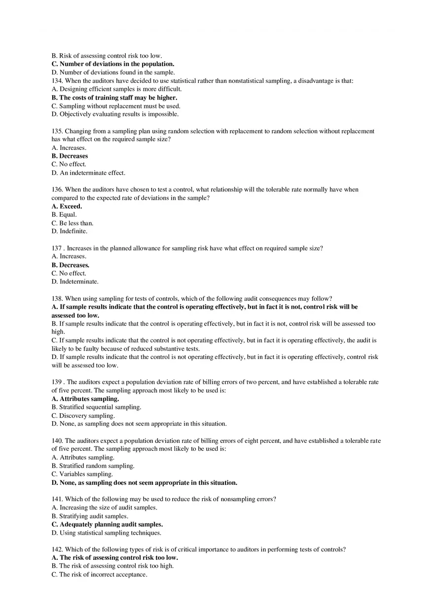 Audit Sampling(Test of Control) - Page 8