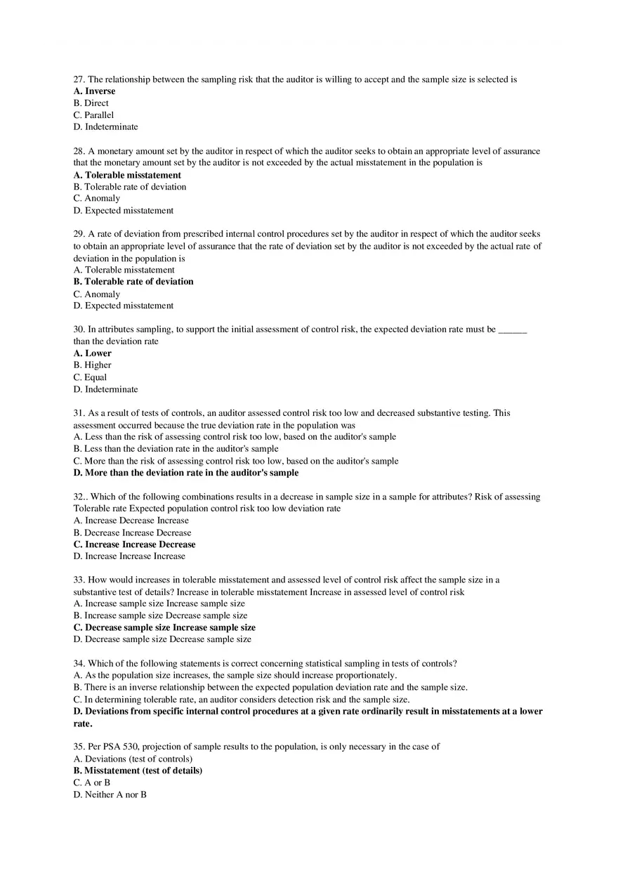 Audit Sampling(Test of Control) - Page 11