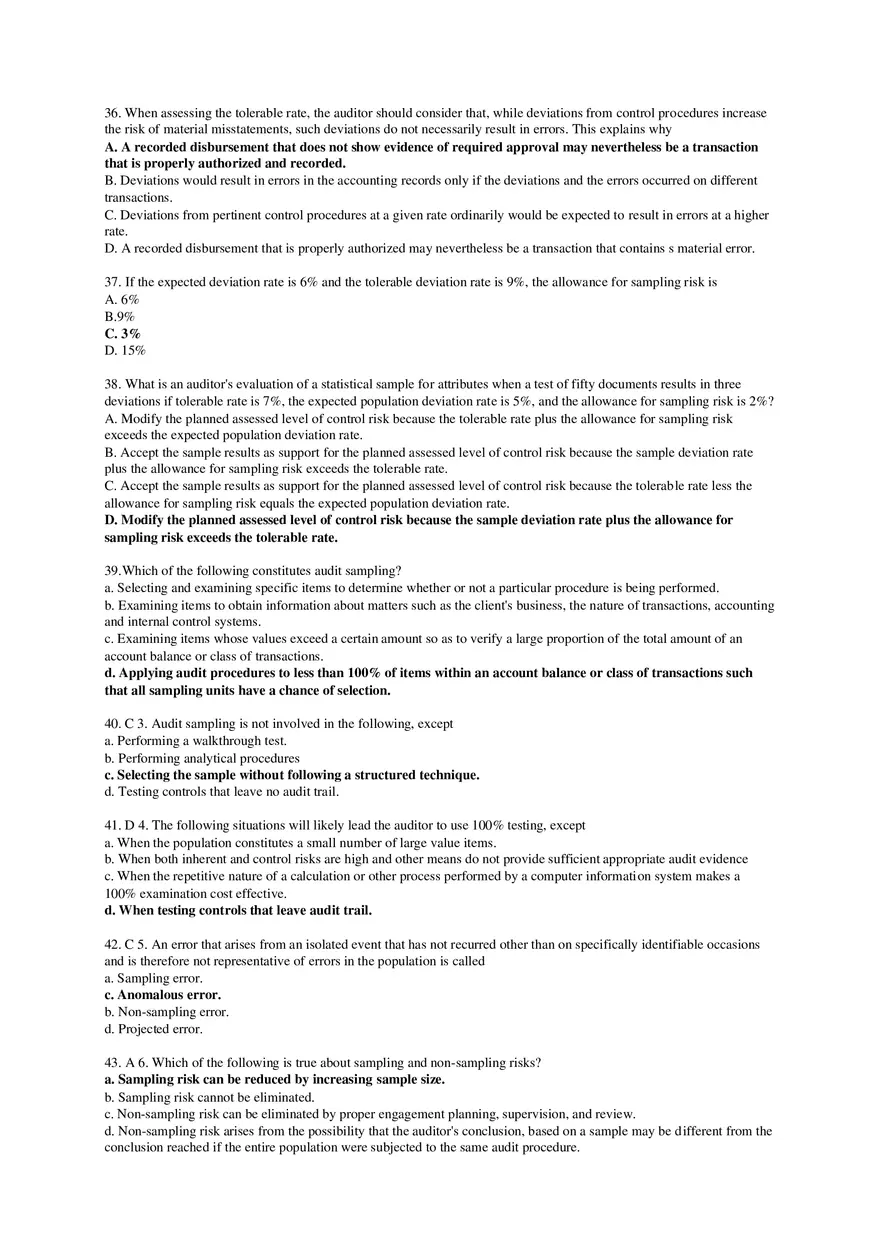 Audit Sampling(Test of Control) - Page 12