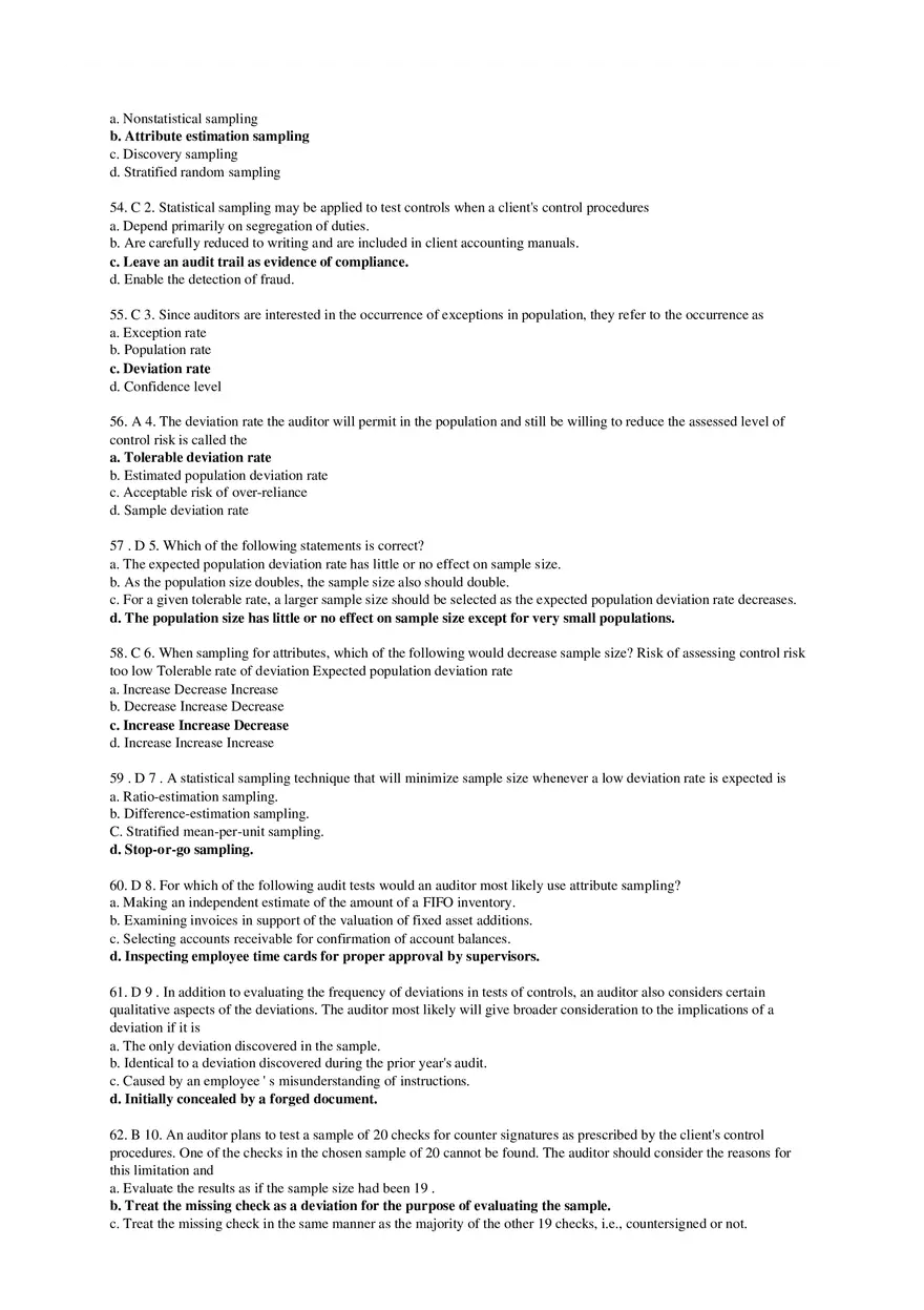 Audit Sampling(Test of Control) - Page 14