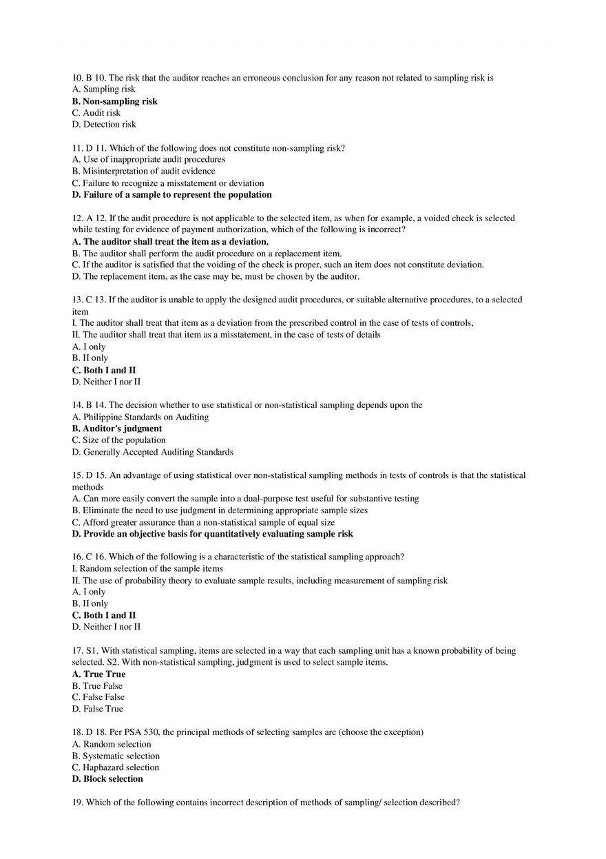 Audit Sampling(Test of Control) - Page 2