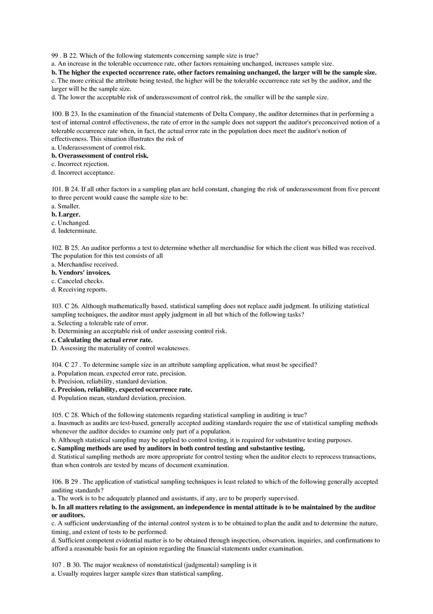 Audit Sampling(Test of Control) - Page 4