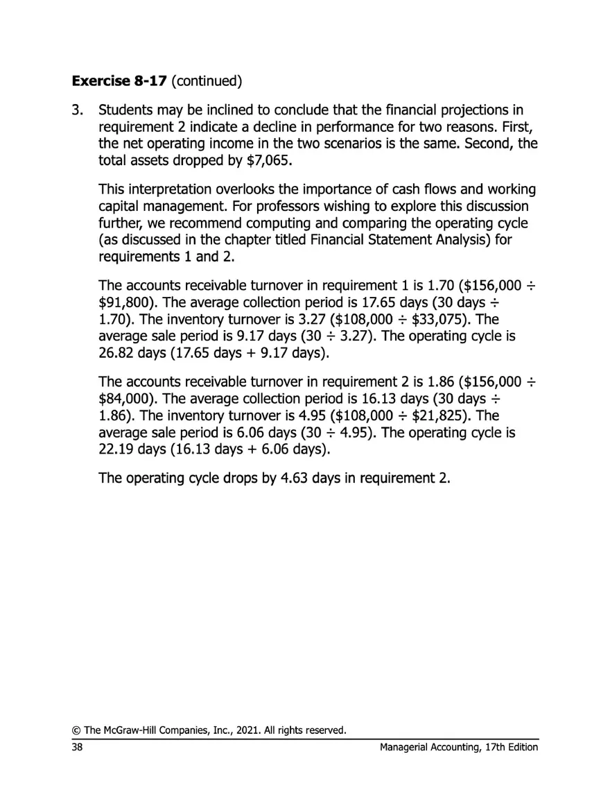 Managerial Accounting 17e Solutions Chapter 8 - Page 32