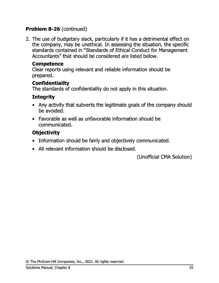 Managerial Accounting 17e Solutions Chapter 8 - Page 51