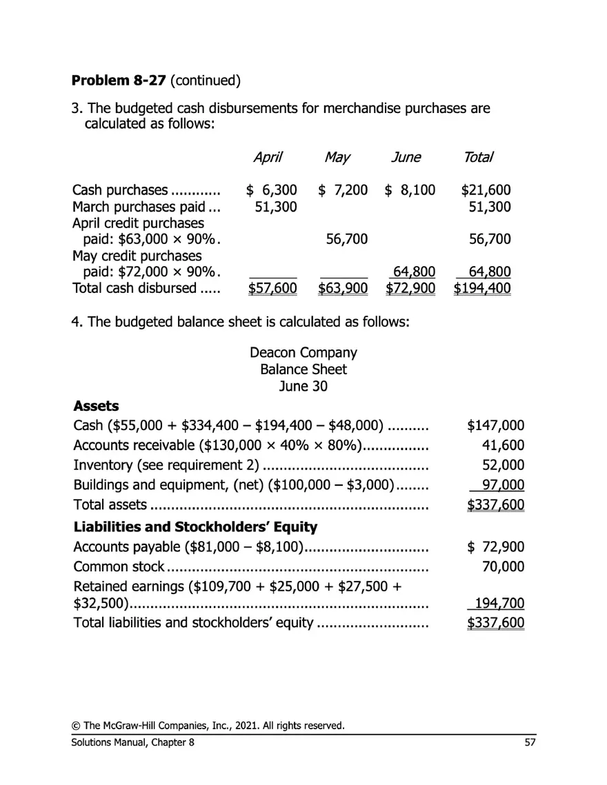Managerial Accounting 17e Solutions Chapter 8 - Page 53