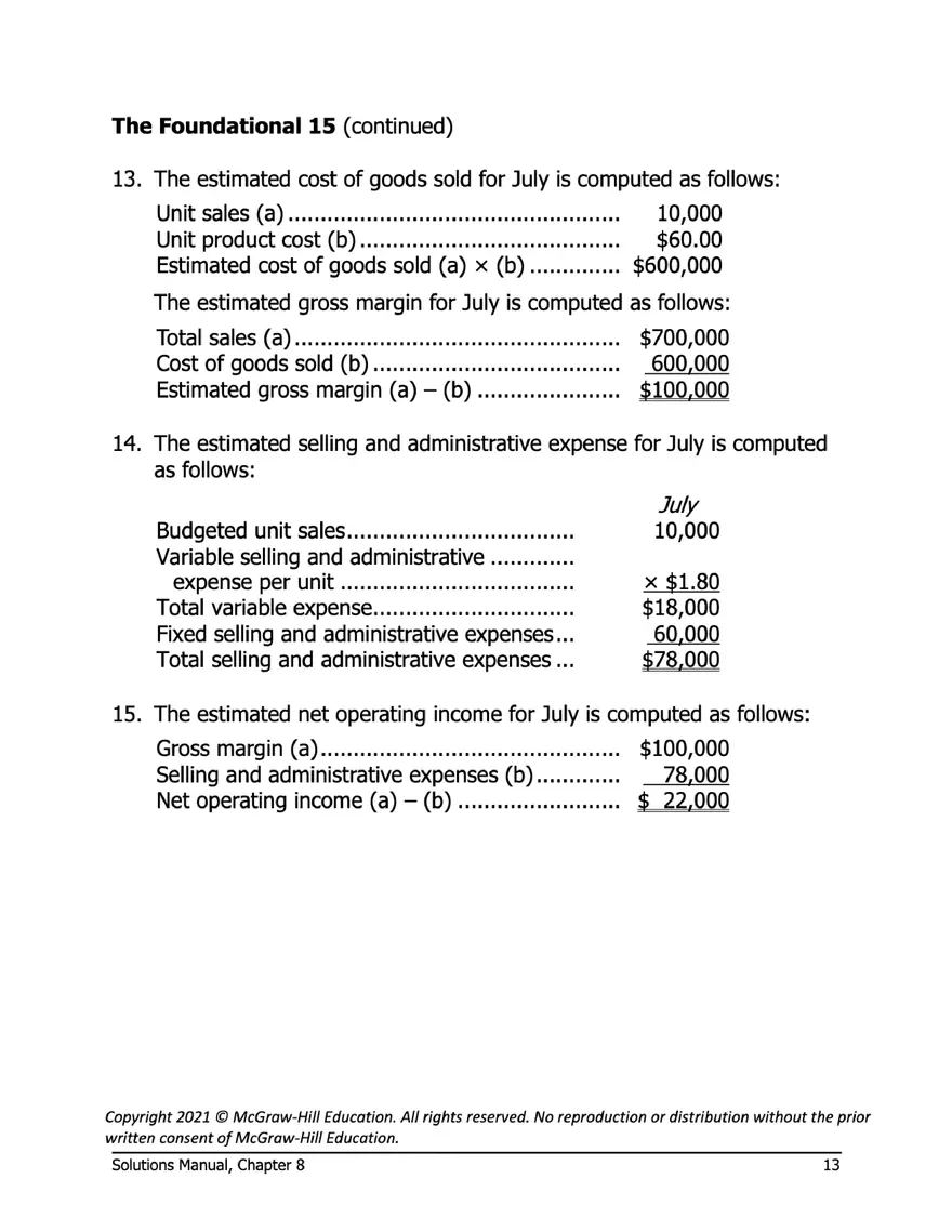 Managerial Accounting 17e Solutions Chapter 8 - Page 5