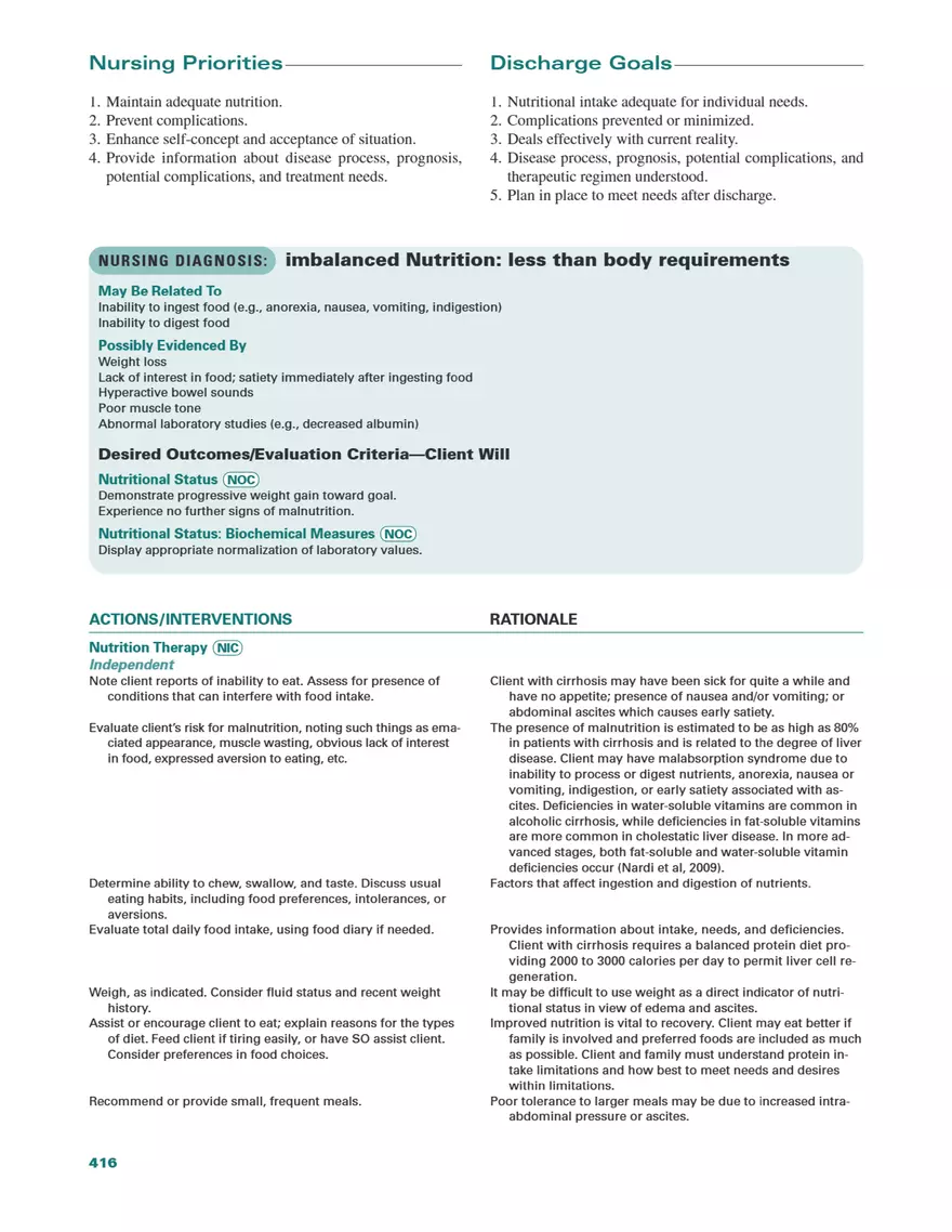 Nursing Care Plans Edition 9 - Page 23
