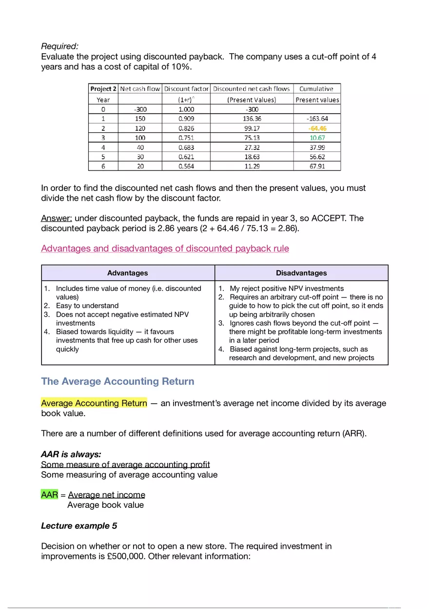 Business Finance Lecture 9 - Page 7
