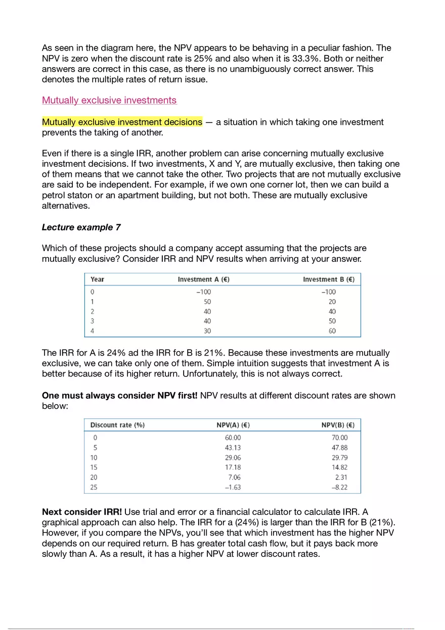 Business Finance Lecture 9 - Page 11