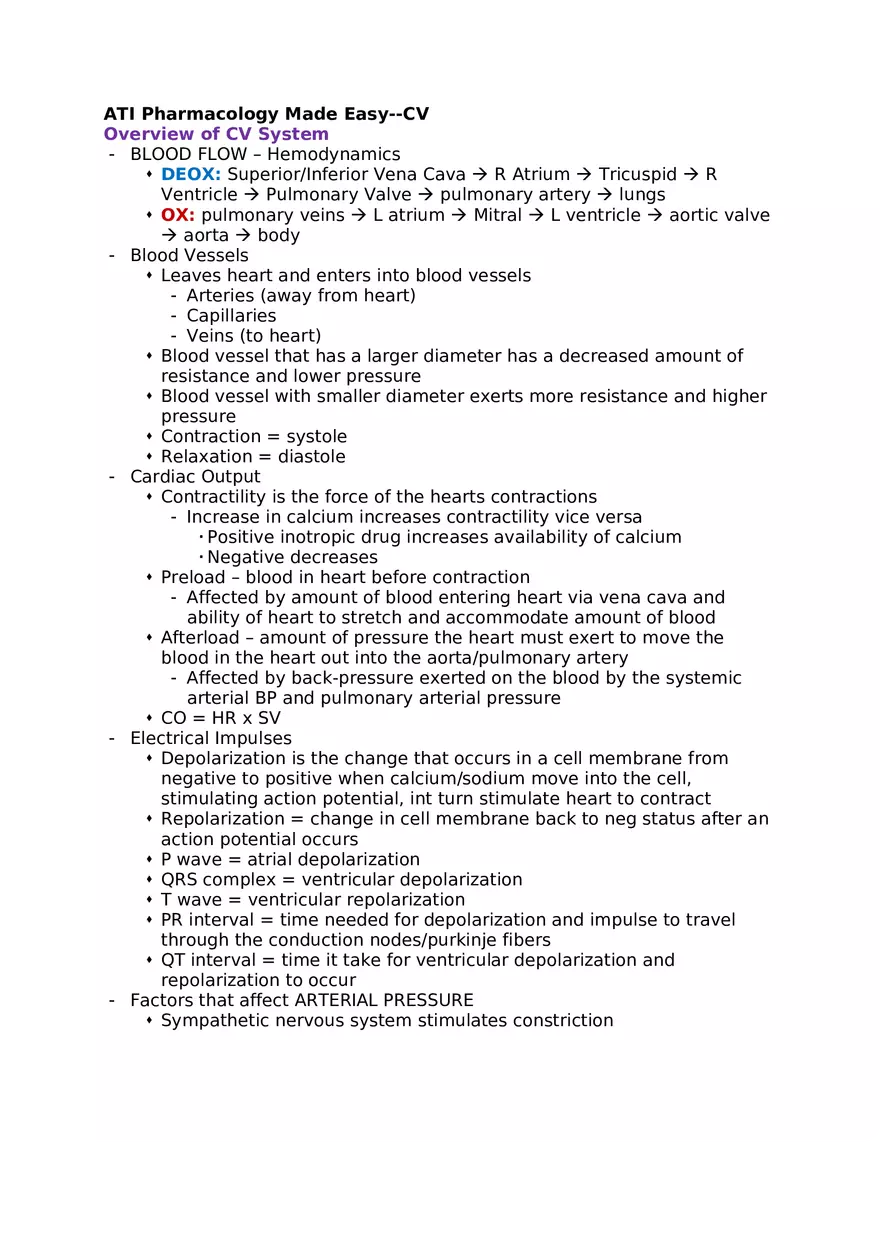 ATI Pharmacology Made Easy - Page 1