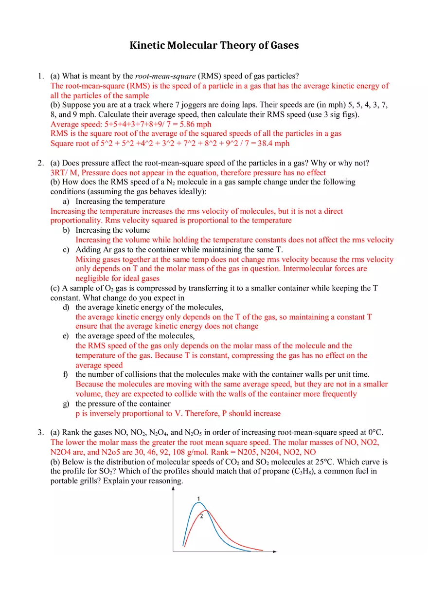 General College Chemistry Problem Set 20 - Page 1