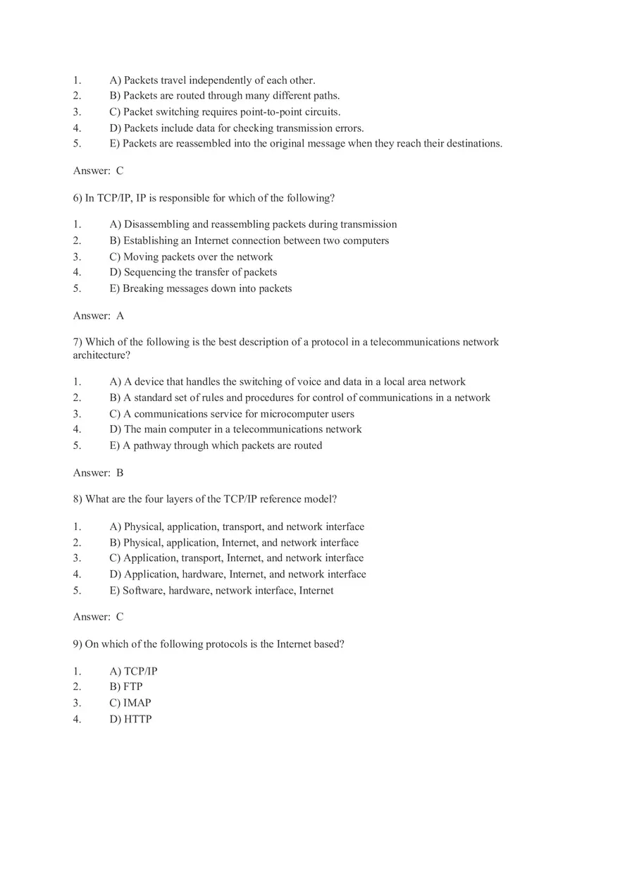 Telecommunications, the Internet, and Wireless Technology 1 - Page 2