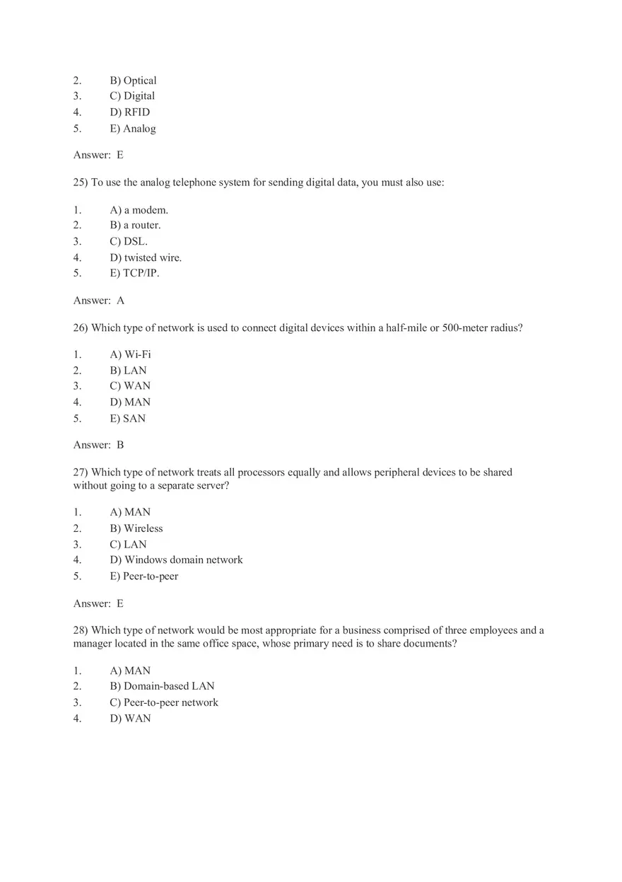 Telecommunications, the Internet, and Wireless Technology 1 - Page 5