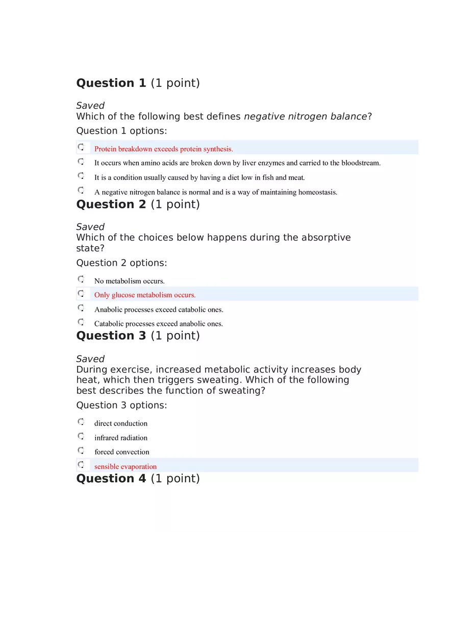 Chapter 24 Quiz Nutrition - Page 1