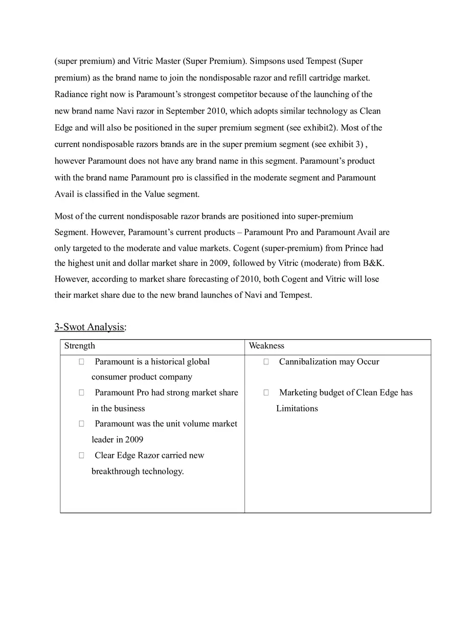Clean Edge Razor Case Analysis - Page 3
