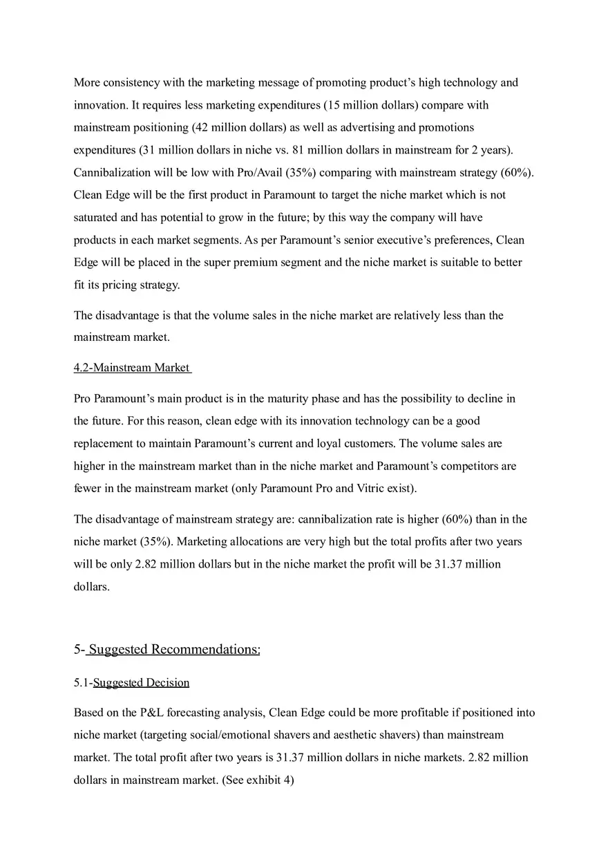 Clean Edge Razor Case Analysis - Page 5