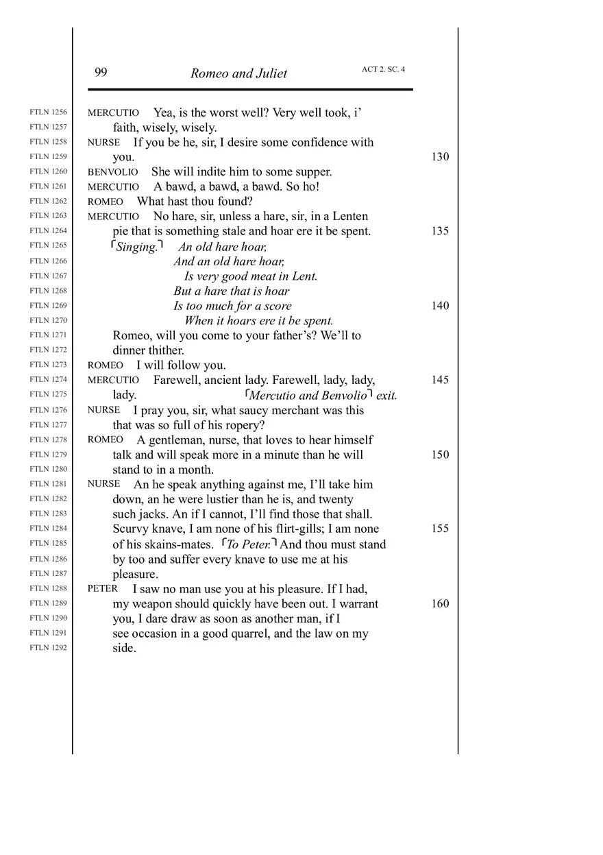 Romeo and Juliet Folger Shakespeare Part 6 - Page 1
