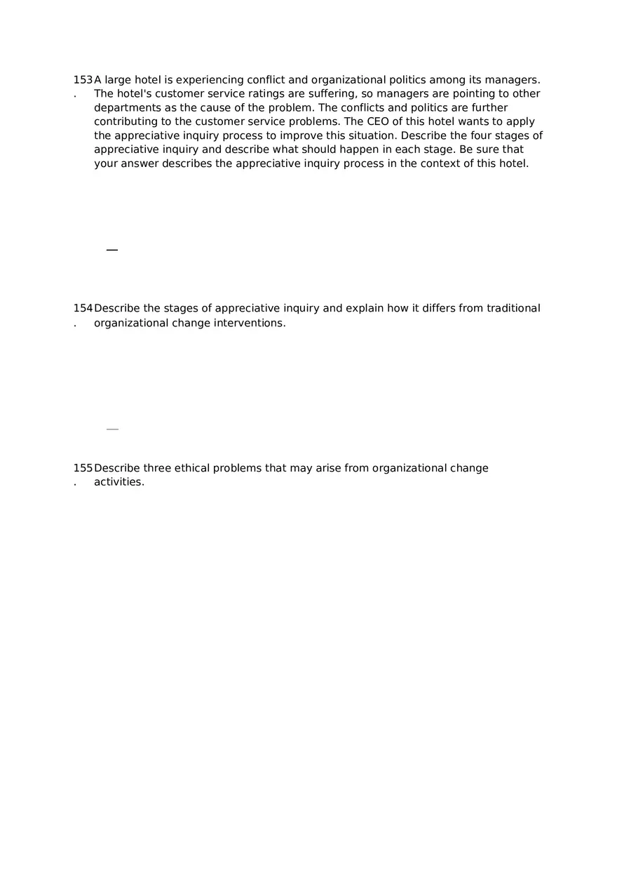 Chapter 15 Organizational Change Assignment 4 - Page 8