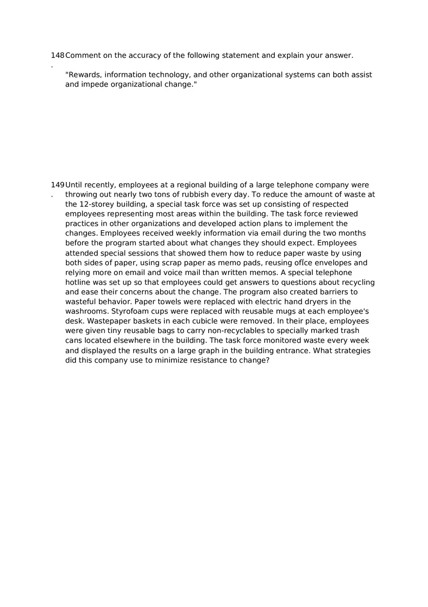 Chapter 15 Organizational Change Assignment 4 - Page 6