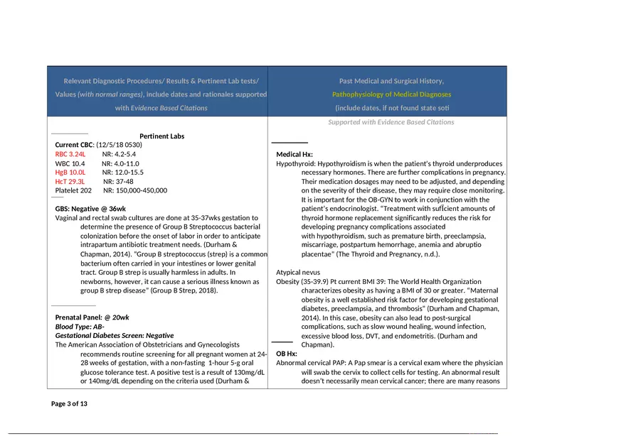 Repeat Cesarean for Resolved Placenta Previa - Page 5