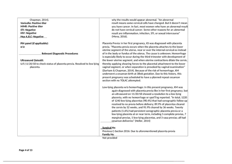 Repeat Cesarean for Resolved Placenta Previa - Page 6