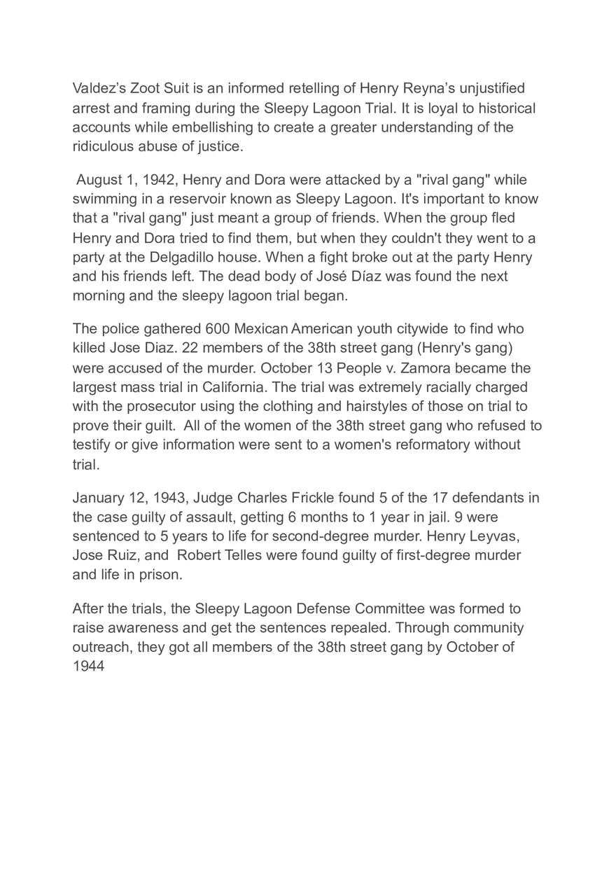 Zoot Suit 3 - Page 1