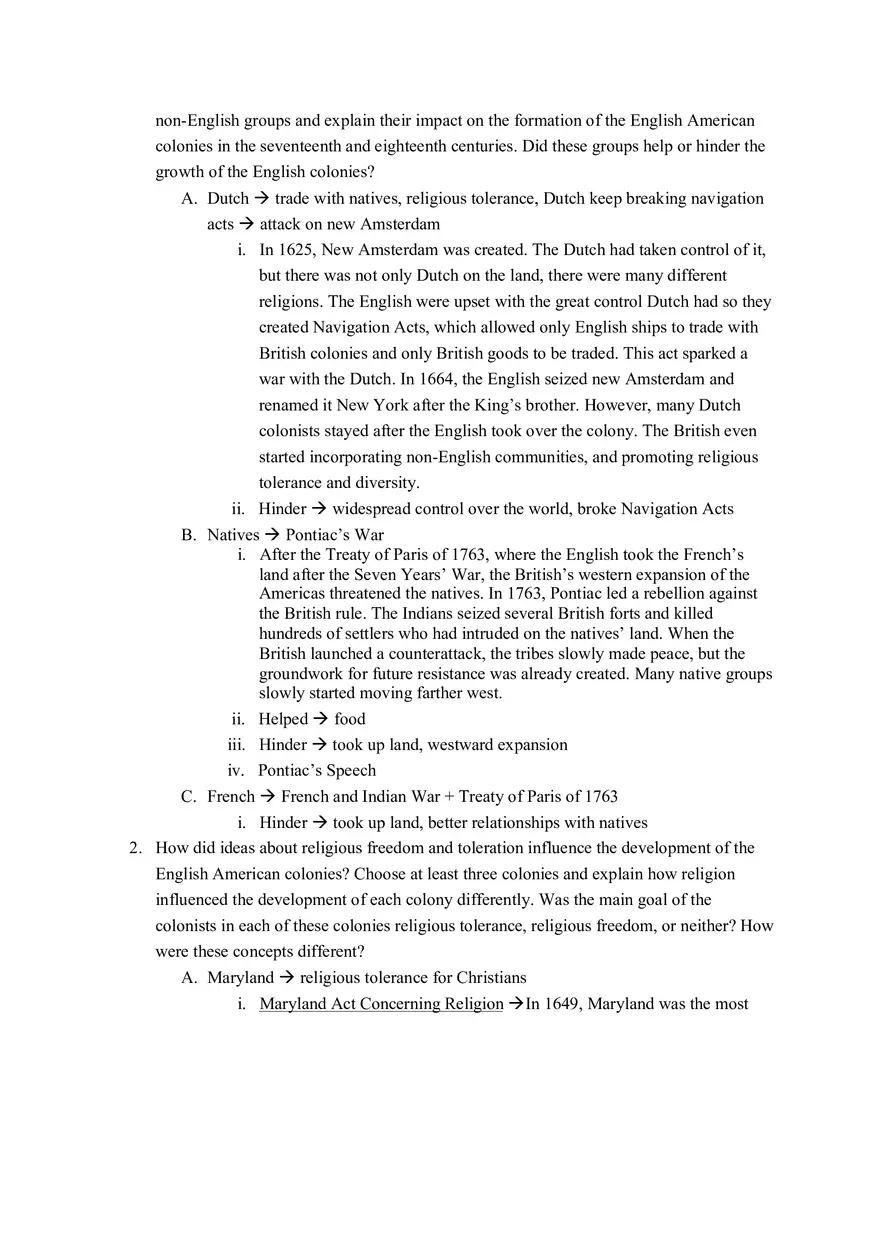 Exam of United States History to 1877 - Page 5