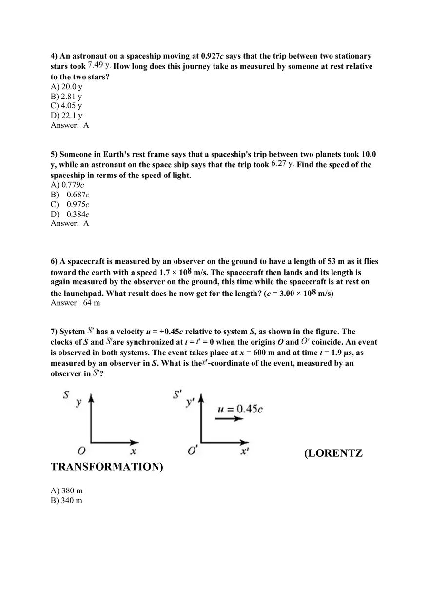 Physics for Scientists and Engineers - Relativity - Page 6