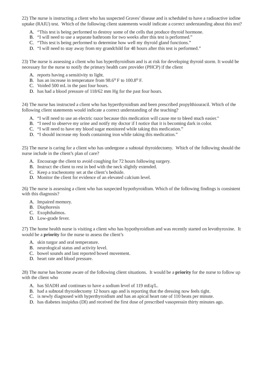 Endocrine - Exam - Page 8