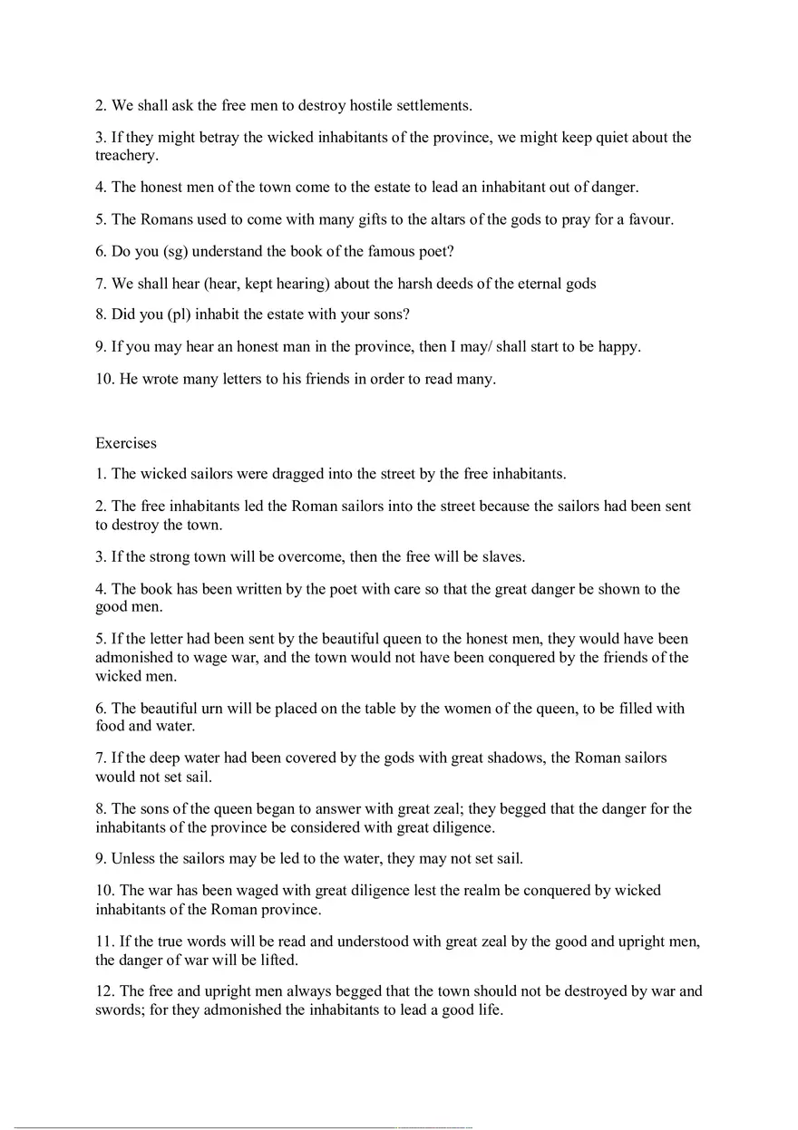 Answer Key for Latin. An Intensive Course Part 2 - Page 5