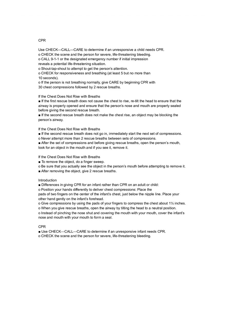 Responding to Emergencies - Page 1