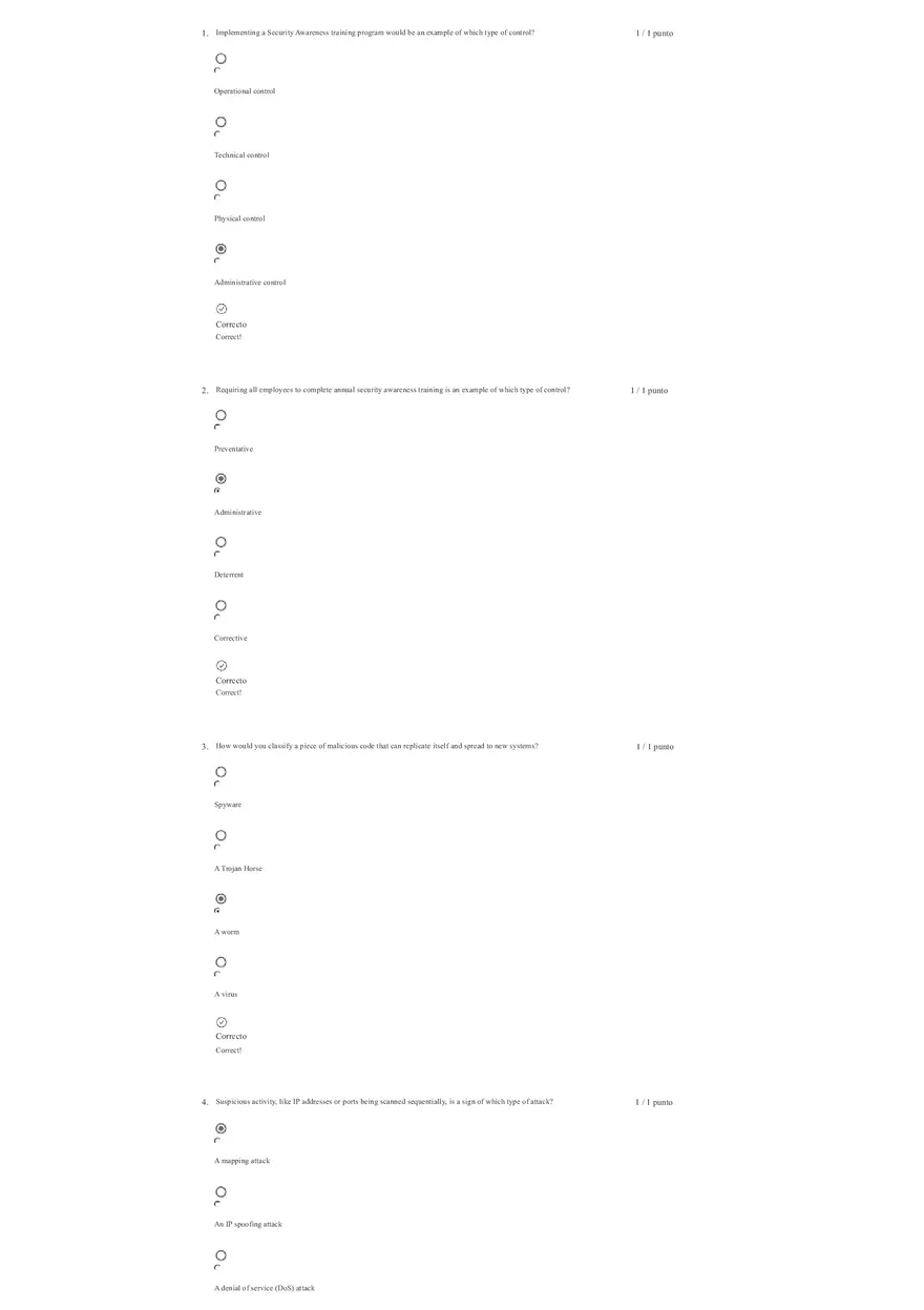 Cybersecurity Analyst Professional Certificate Assessment Part 1 - Page 1