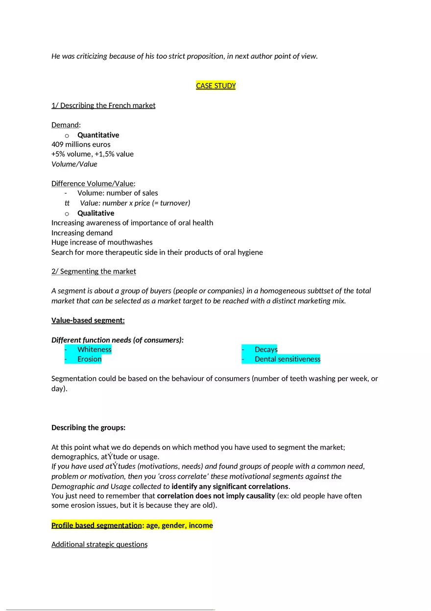 Strategic Marketing Part 1 - Page 12