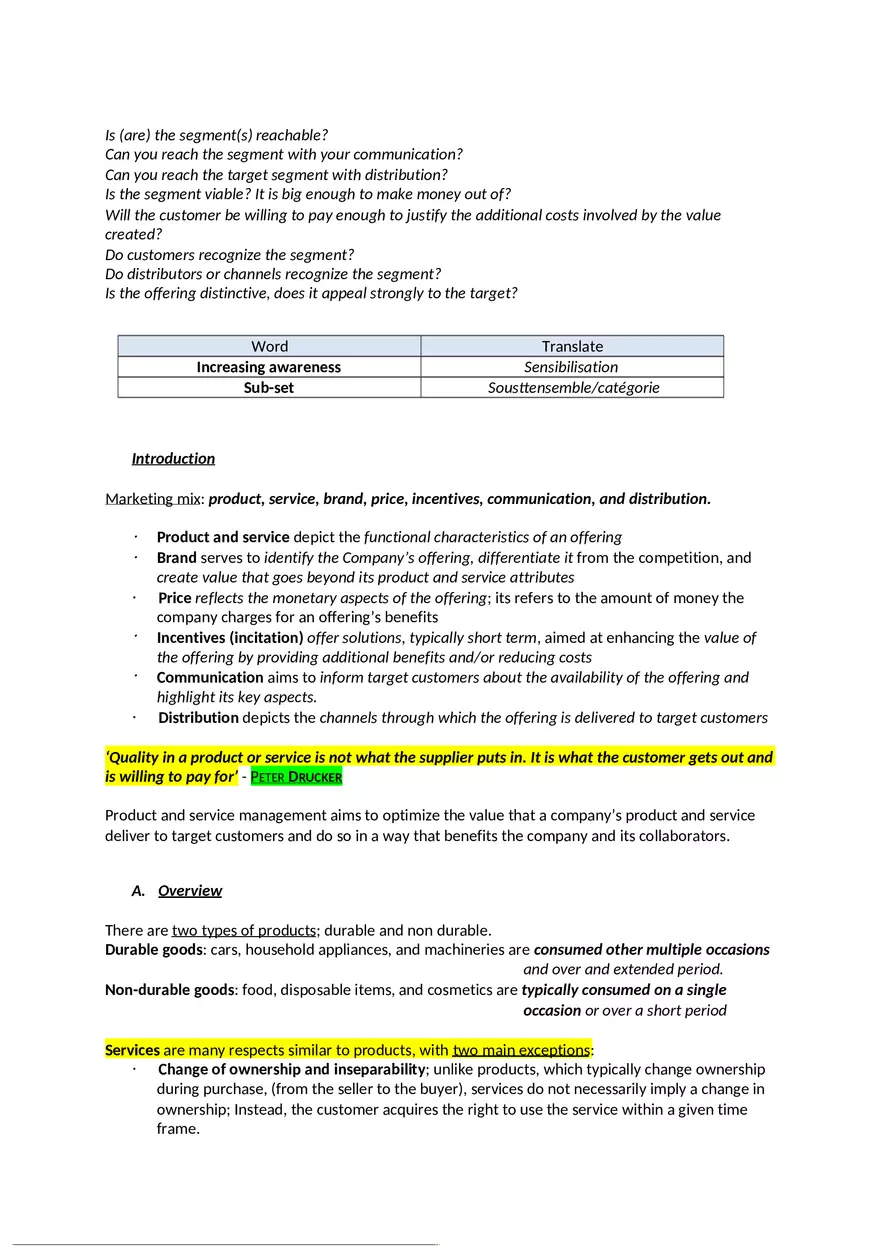 Strategic Marketing Part 1 - Page 13