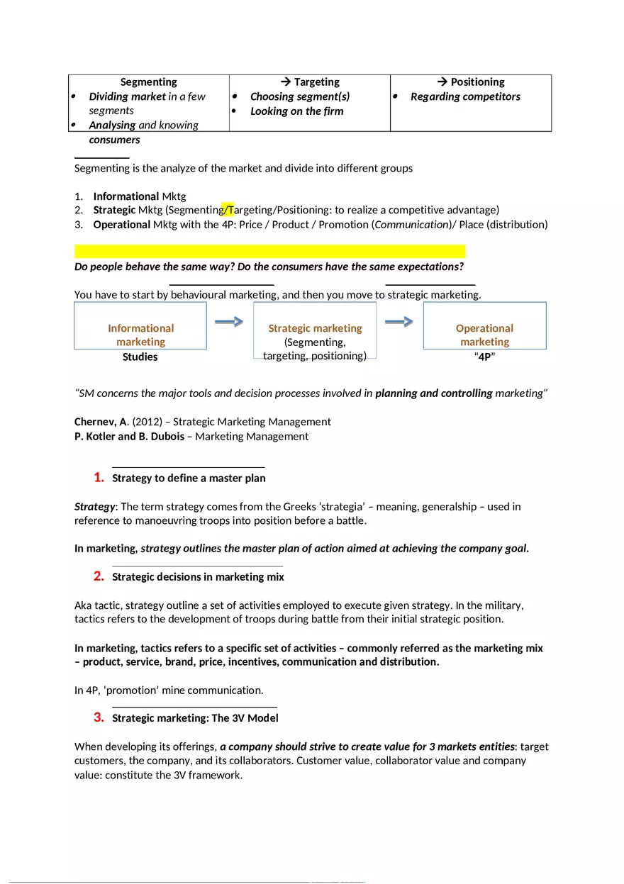Strategic Marketing Part 1 - Page 6