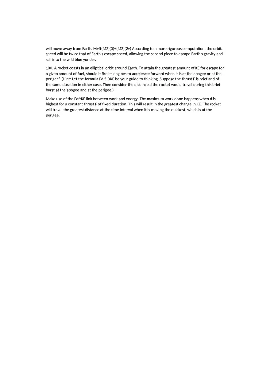 Projectile Motion Review Questions Chapter 10 - Page 9