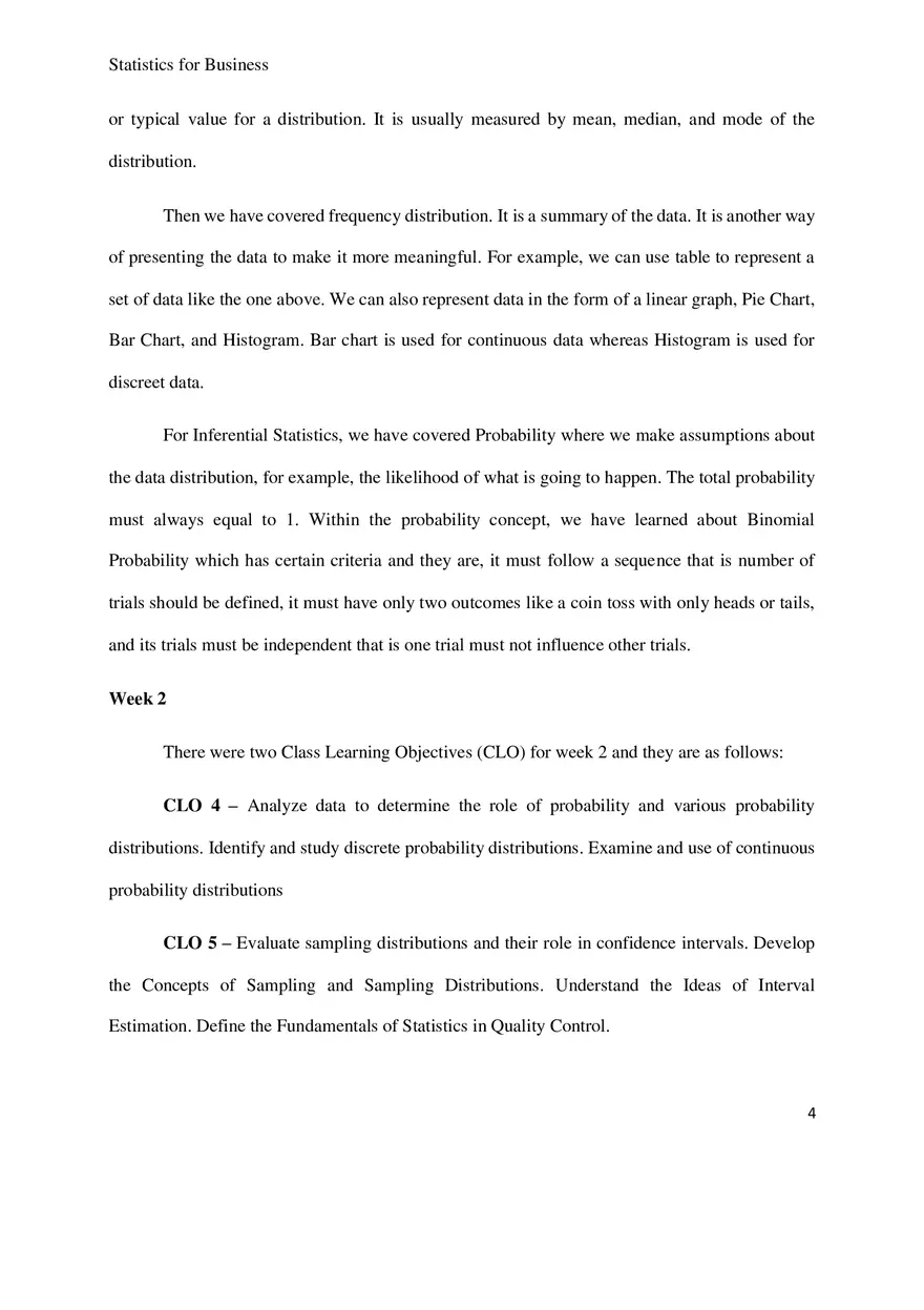 Statistics for Business Research Paper - Page 12