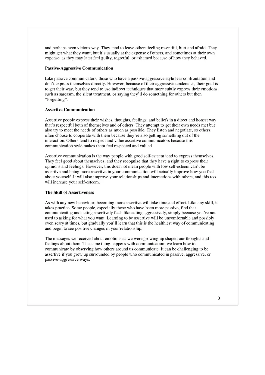 Communication Styles Quiz - Page 3