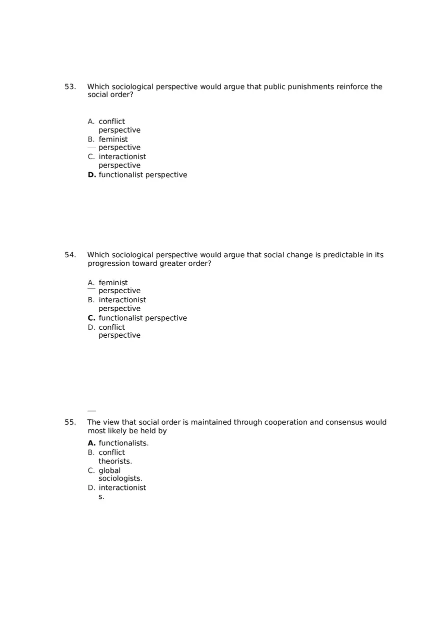 Chapter 01 The Sociological Imagination Answer Key Part 4 - Page 5