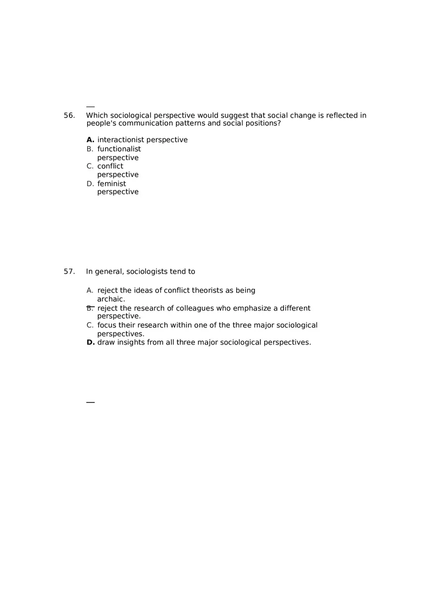 Chapter 01 The Sociological Imagination Answer Key Part 4 - Page 6