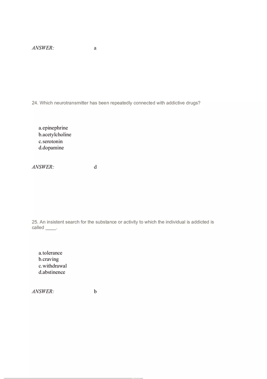 Drug Abuse Chapter 14 Answer Key Part 1 - Page 10