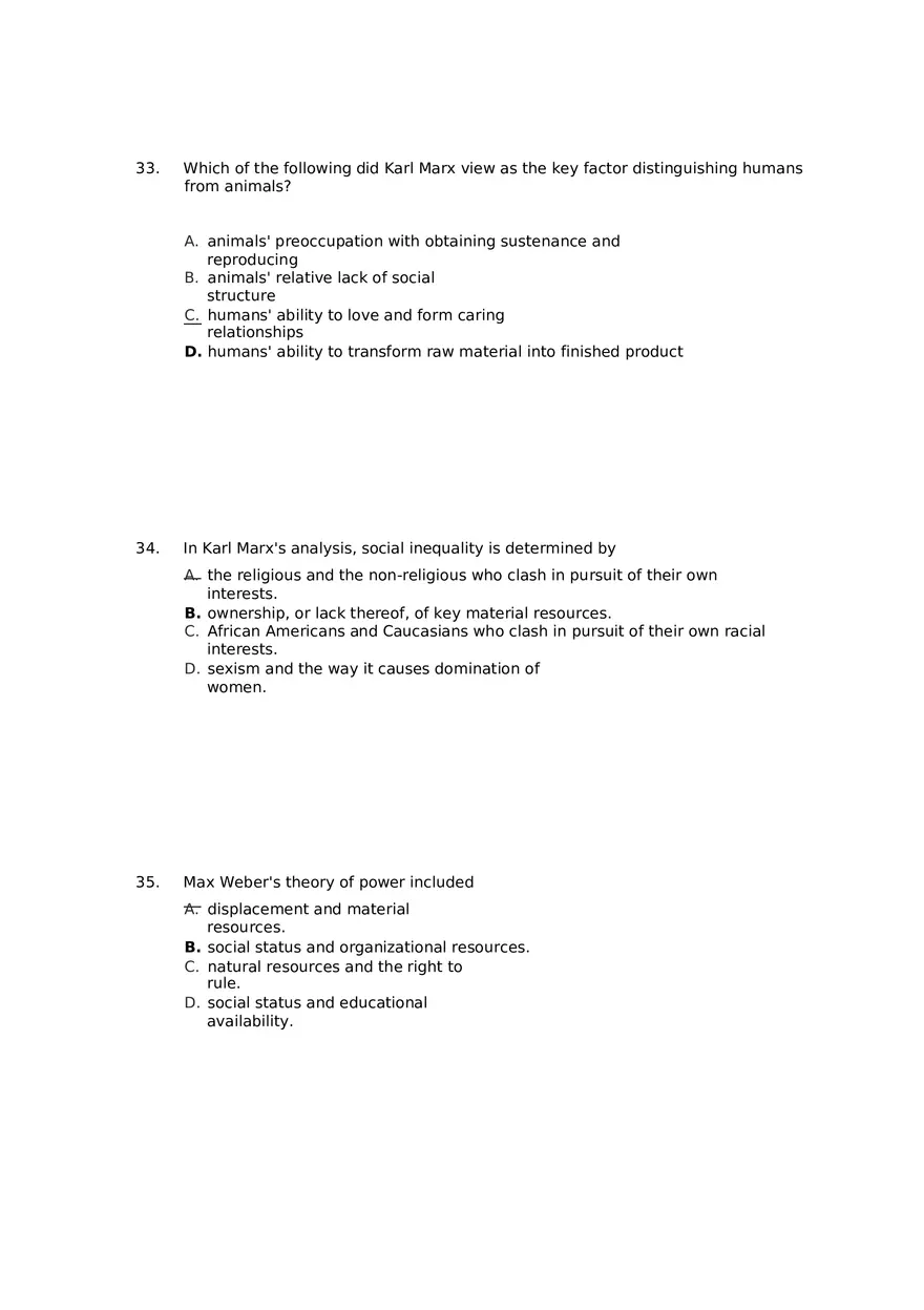 Chapter 01 The Sociological Imagination Answer Key Part 3 - Page 7