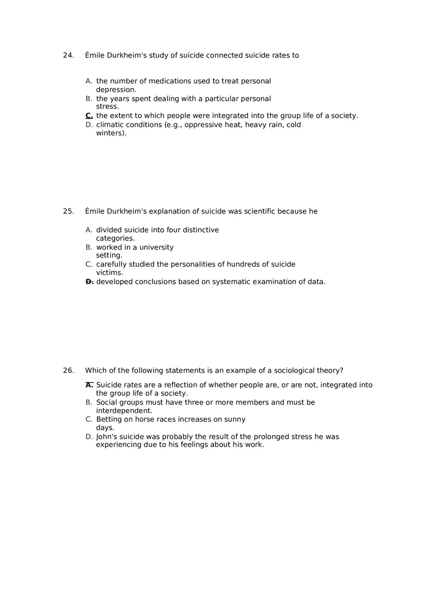 Chapter 01 The Sociological Imagination Answer Key Part 3 - Page 4