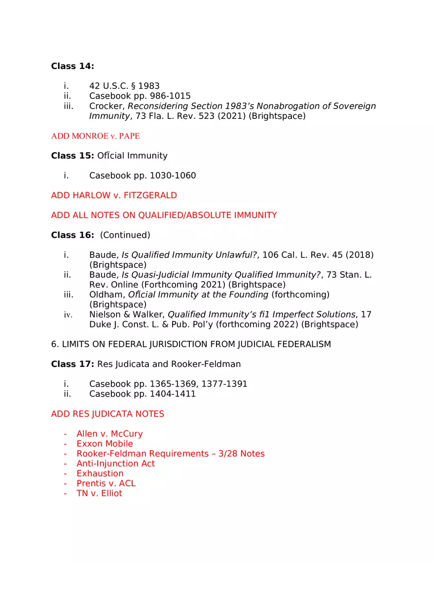 Federal Courts Outline Part 3 - Page 9