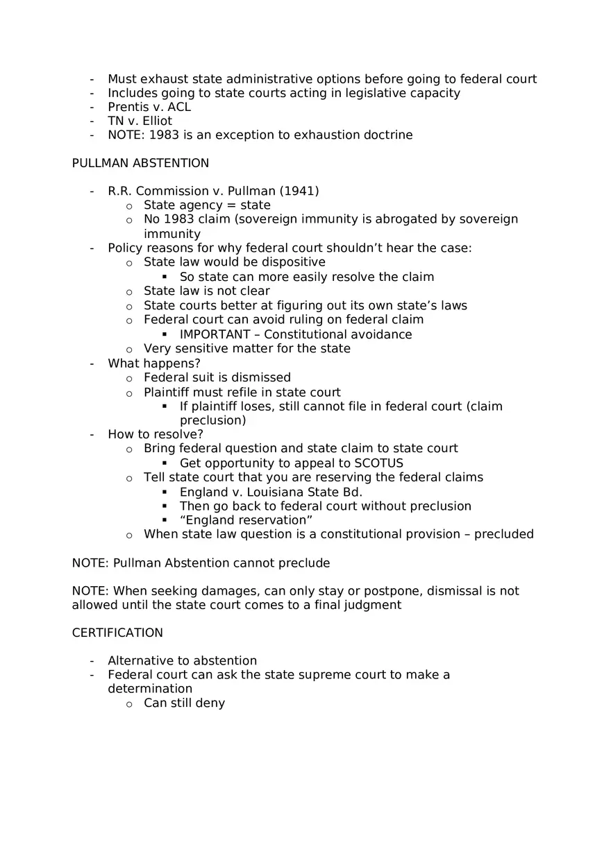 Federal Courts Outline Part 3 - Page 12
