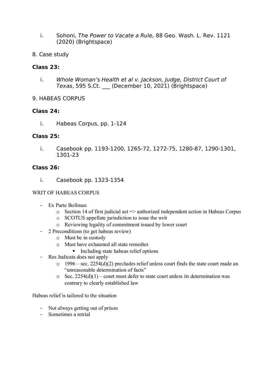 Federal Courts Outline Part 3 - Page 3