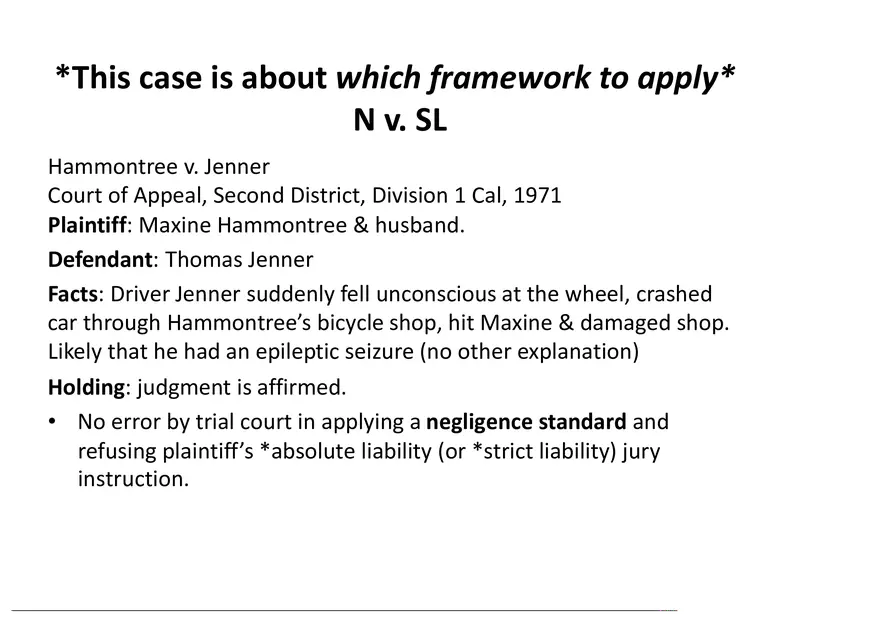 What is a Tort (Lecture) Part 3 - Page 4
